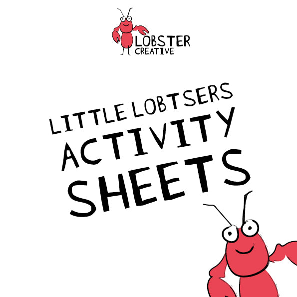 Lobster Creative | Free Download - Little Lobsters Activity Sheets Pack 1